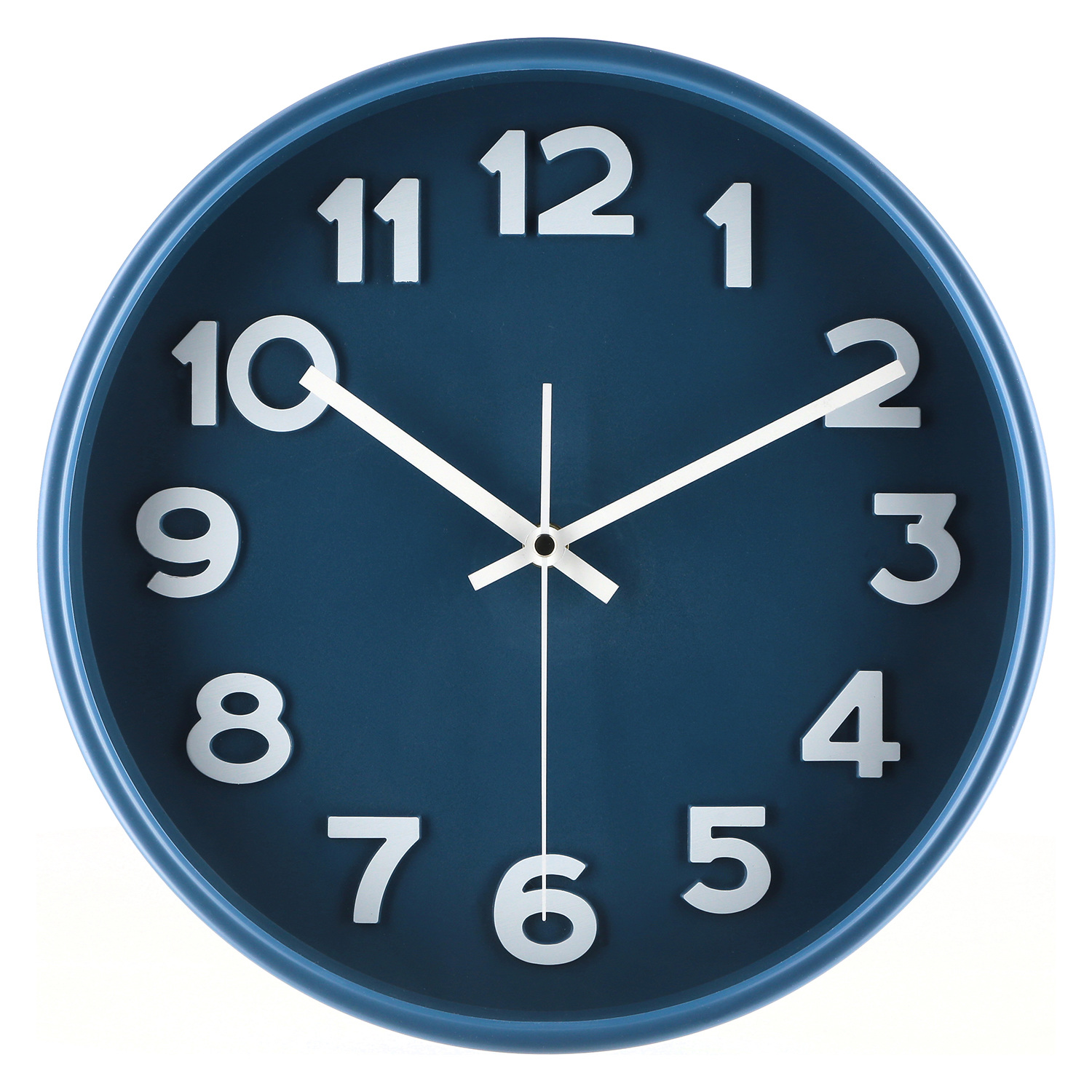 [C/D:28107] [セット数:3pcs] 掛時計 スピカ２ Φ３０ ブルー
