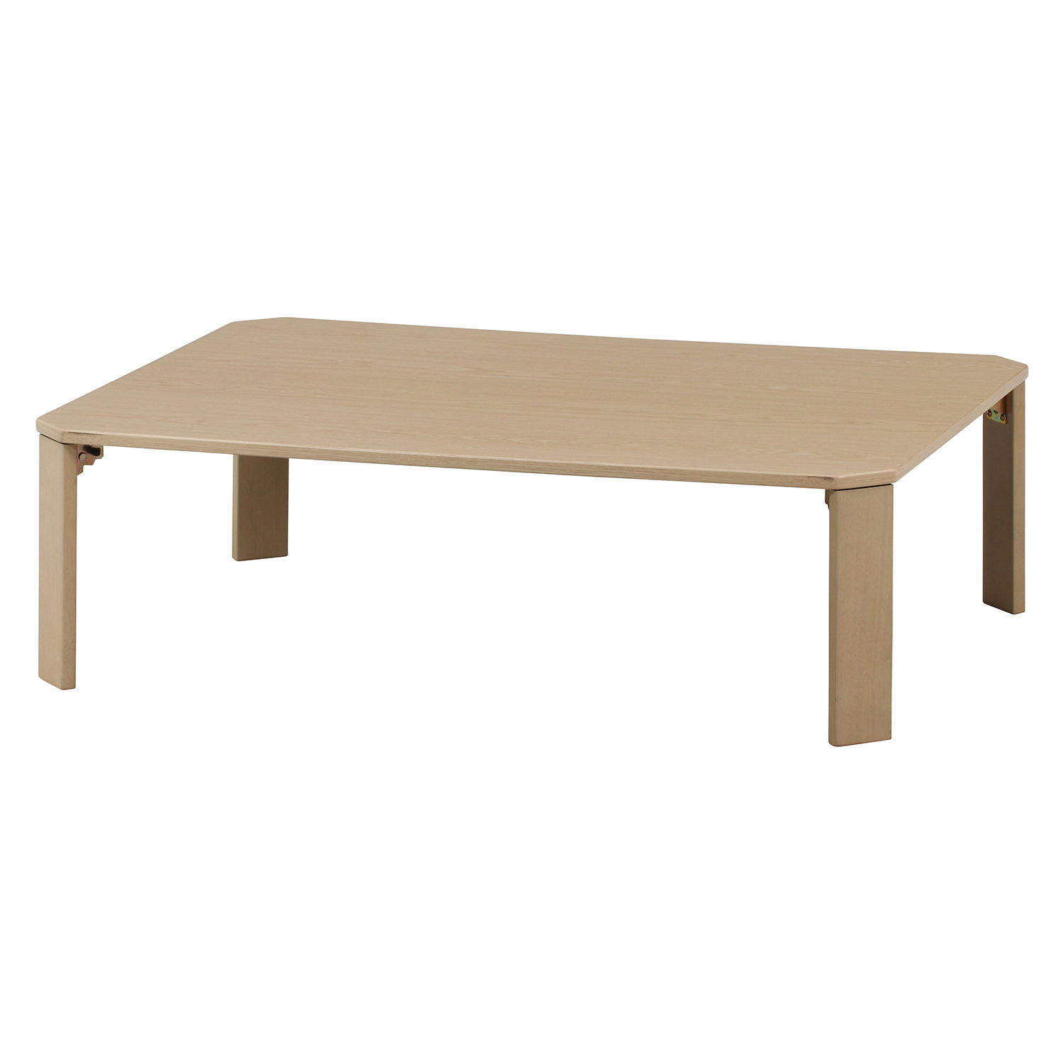 ＵＶモダンローテーブル　エルフ　ホワイトオーク　１０５ｘ７５