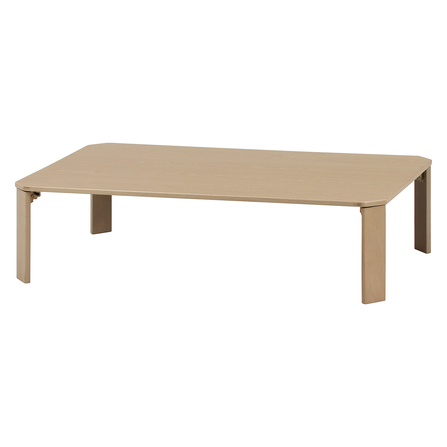 ＵＶモダンローテーブル　エルフ　ホワイトオーク　１２０ｘ７５