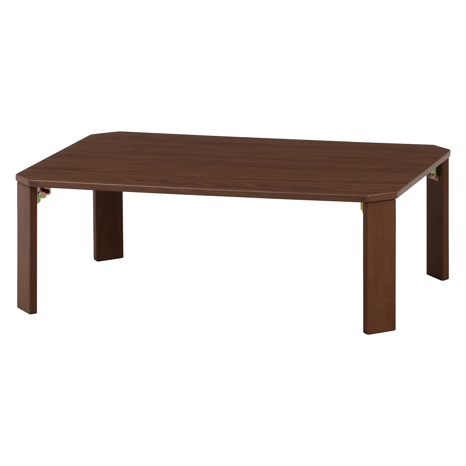 ＵＶモダンローテーブル　Ｌａｔｔｅ　ウォルナット　９０ｘ６０