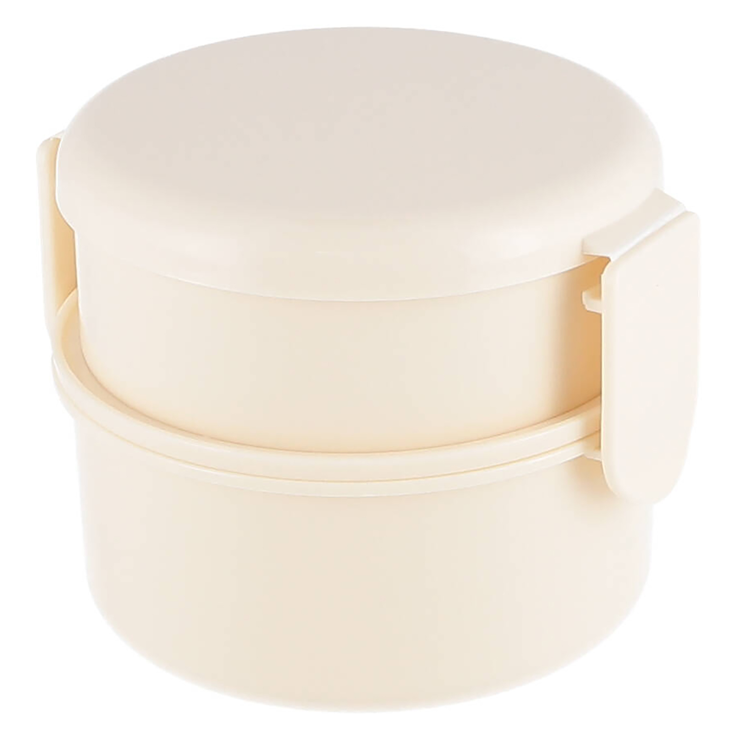 収納できるランチボックス２段　まる