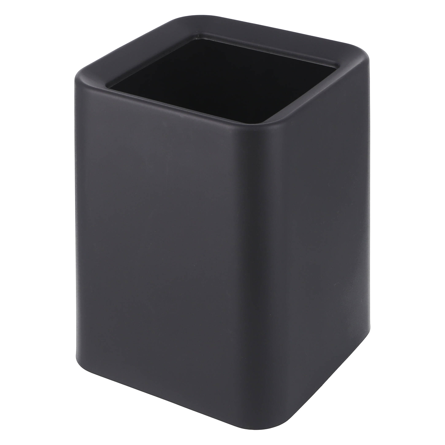 袋が隠せるゴミ箱　角形　８Ｌ　ＢＫ