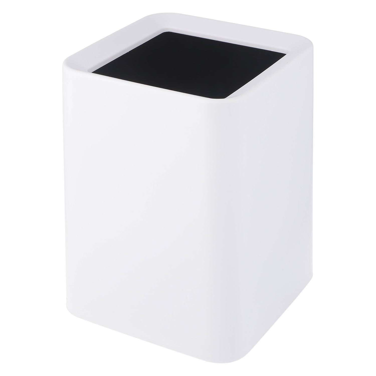 袋が隠せるゴミ箱　角形　１１Ｌ　ＷＨ