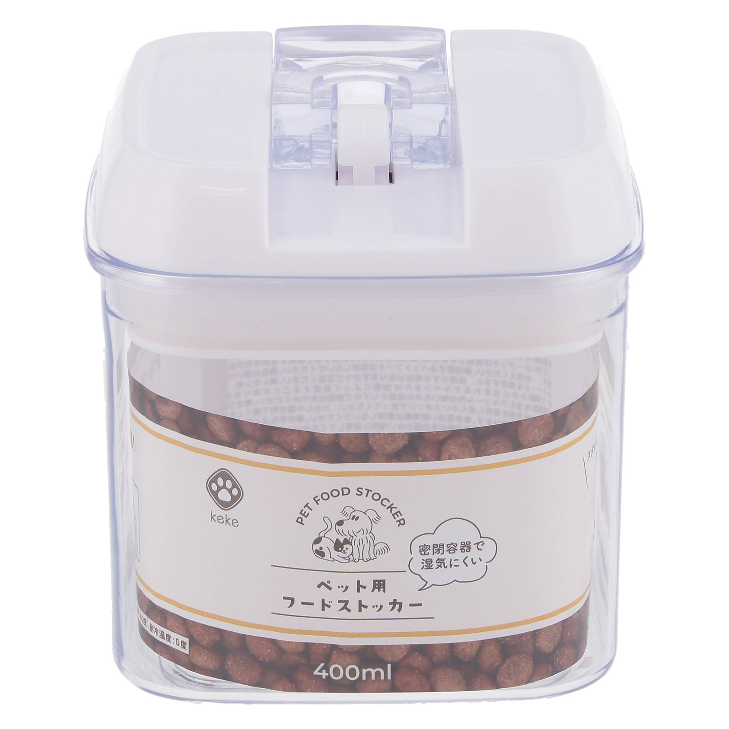 ペット用フードストッカー　４００ｍｌ
