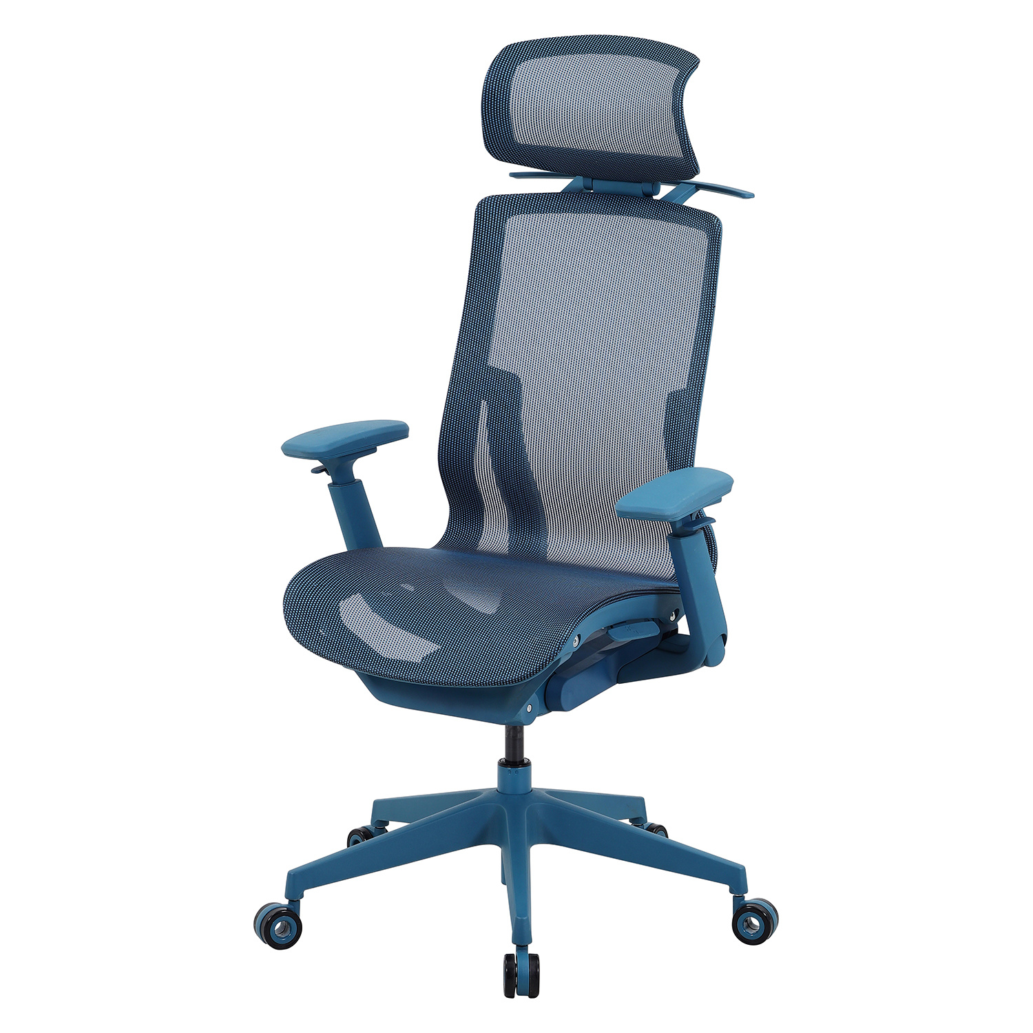 ハイバックメッシュチェア　ＣＨＲＯＭＡ　ＢＬ