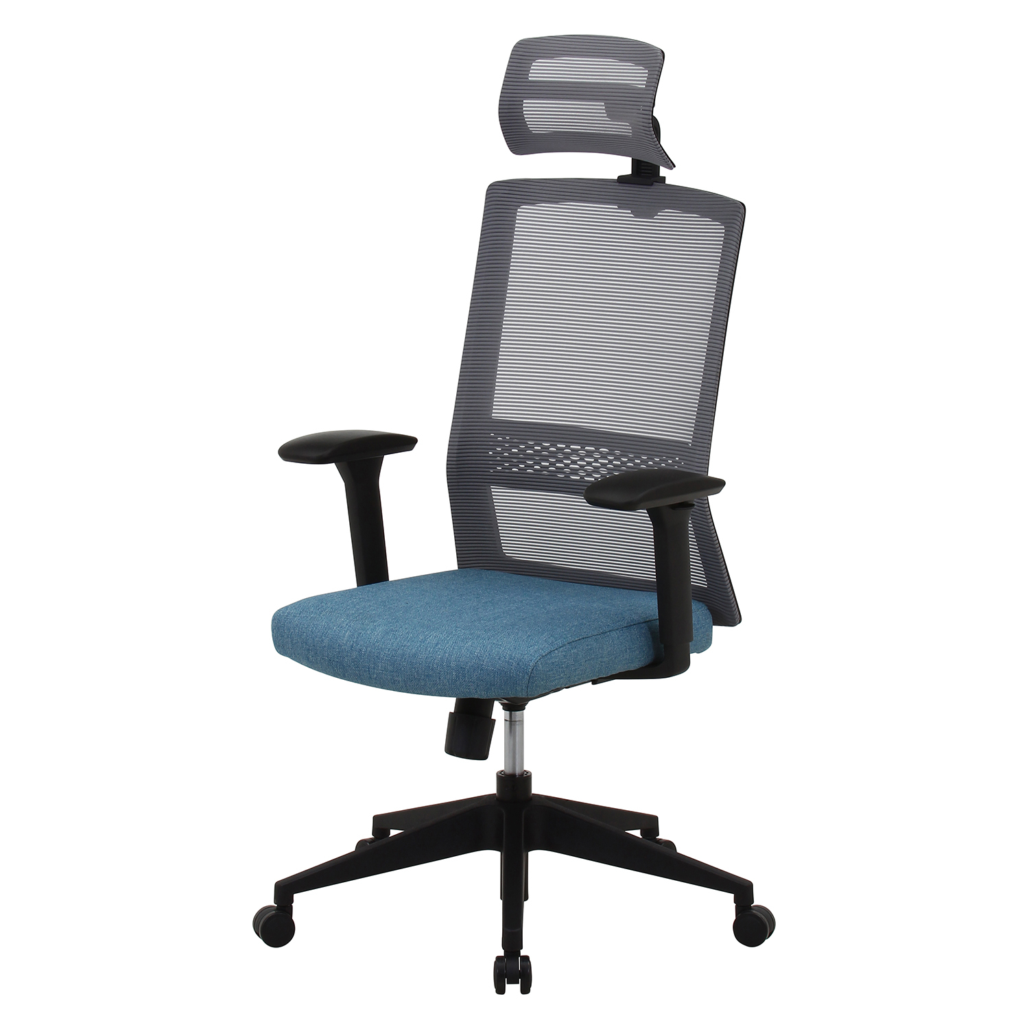 ヘッド付きハイバックチェア　マスターⅣ　ＢＬ