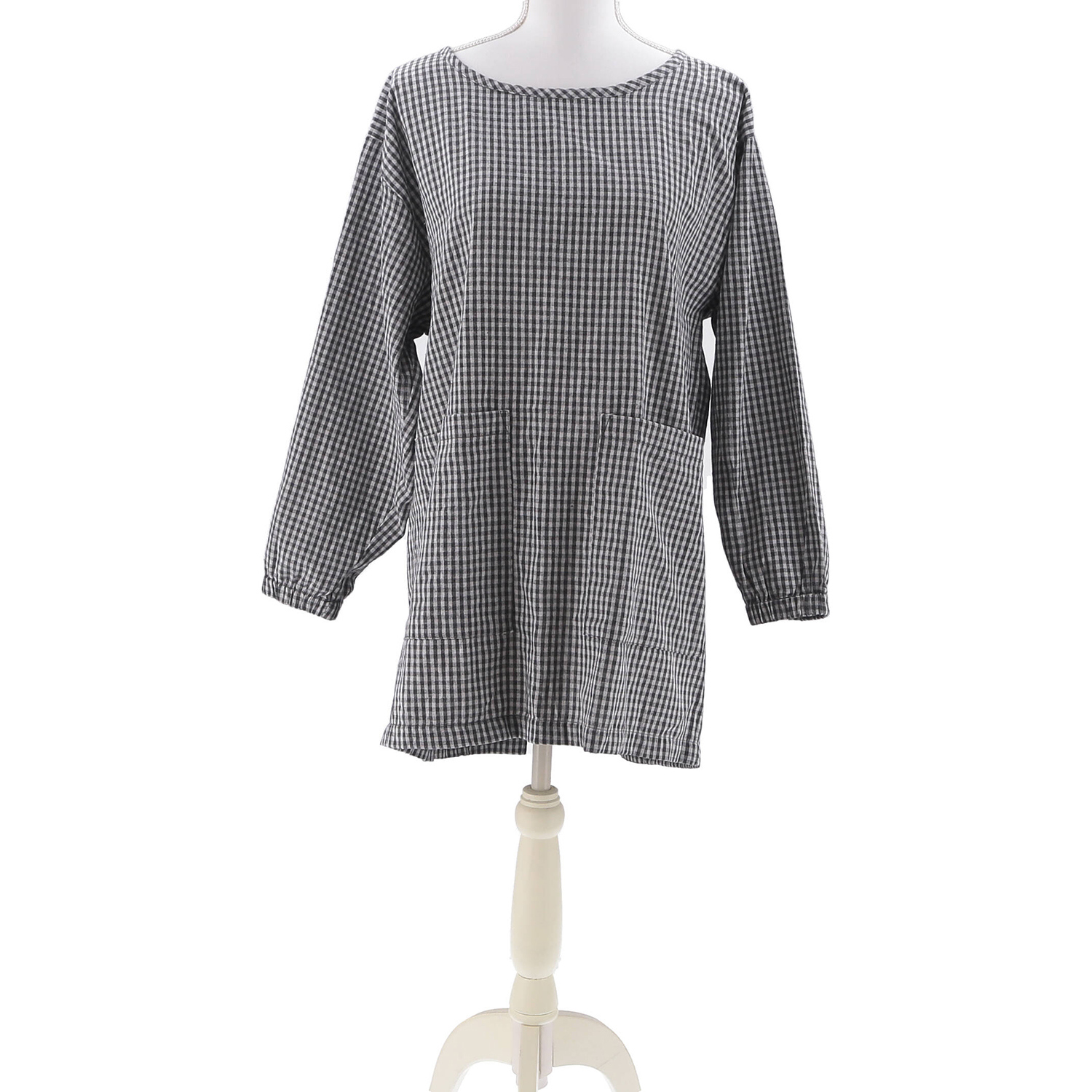 水仕事しやすい割烹着ブラック