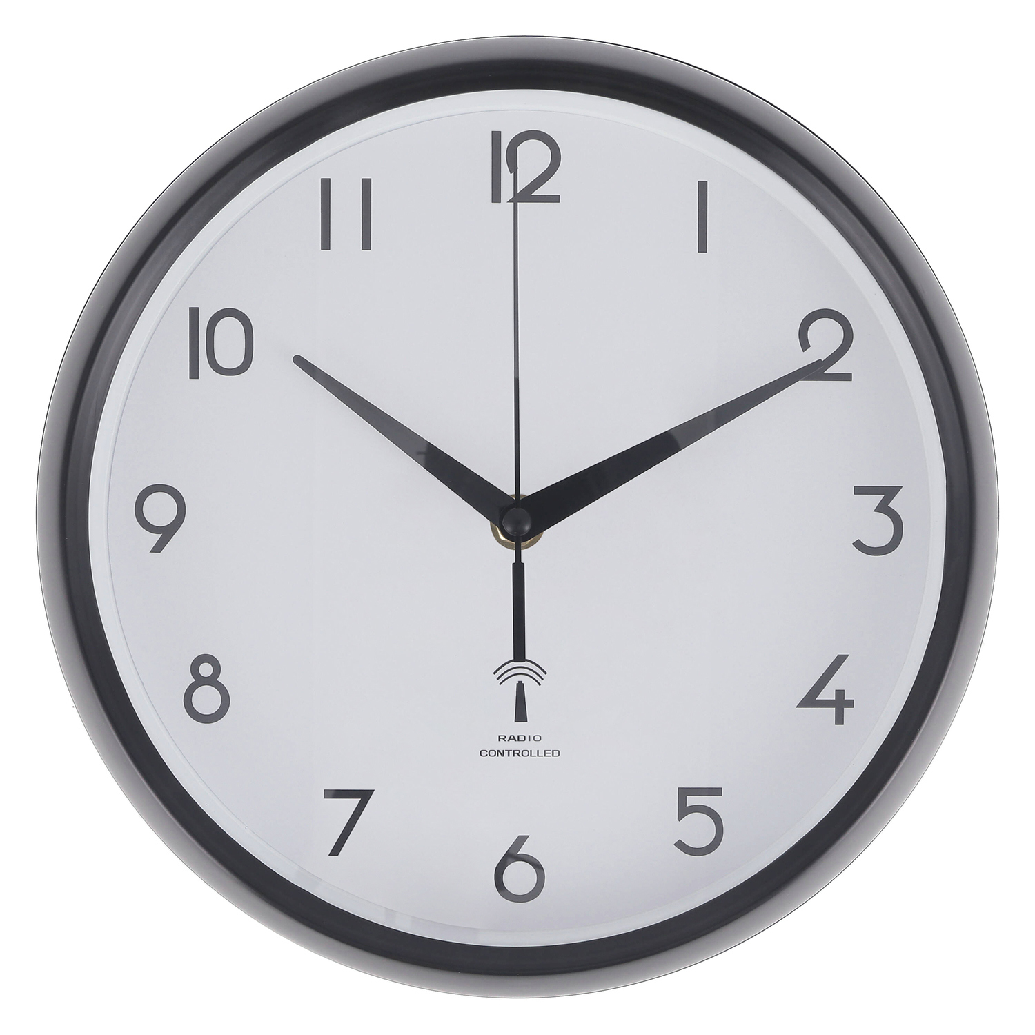 電波掛時計　カペラ２　Φ２６ｃｍ　ＢＫ